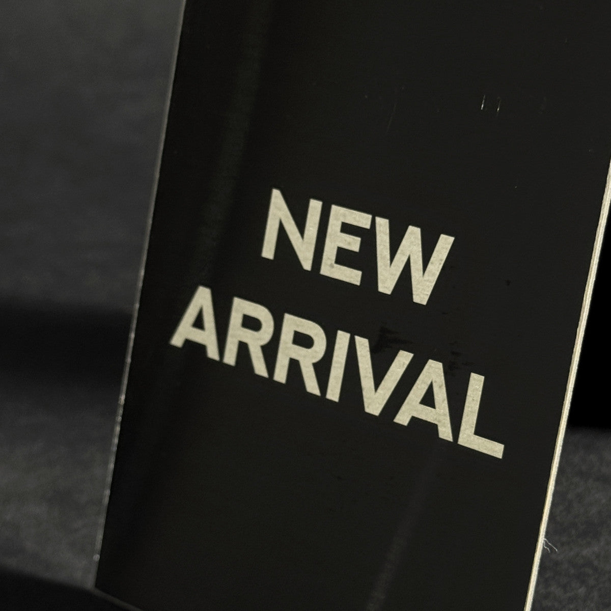 스탠드형 A타입 블랙 스테인리스 데스크 사인 테이블 텐트 메뉴판 예약석