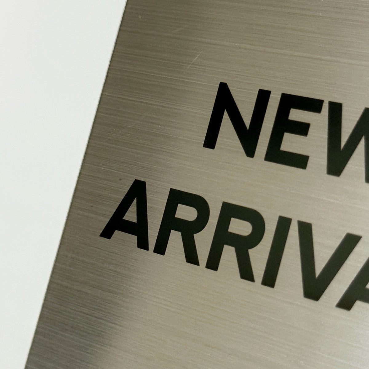 스탠드형 A타입 실버 스테인리스 데스크 사인 테이블 텐트 메뉴판 예약석