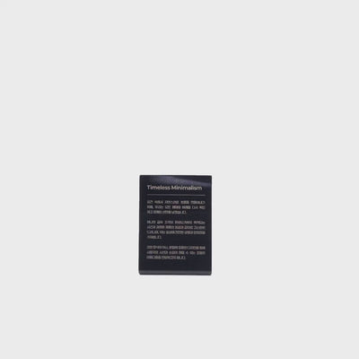 스탠드형 L타입 메탈 각인 POP 블랙 세로 M 사이즈 제품 이미지 
