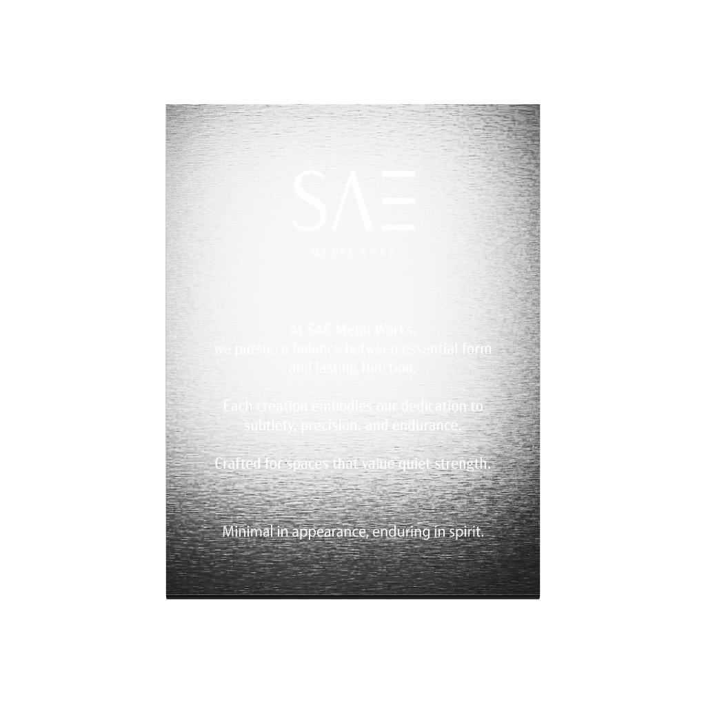 Stainless steel freestanding A4 tabletop sign, black, 240×80×320mm
