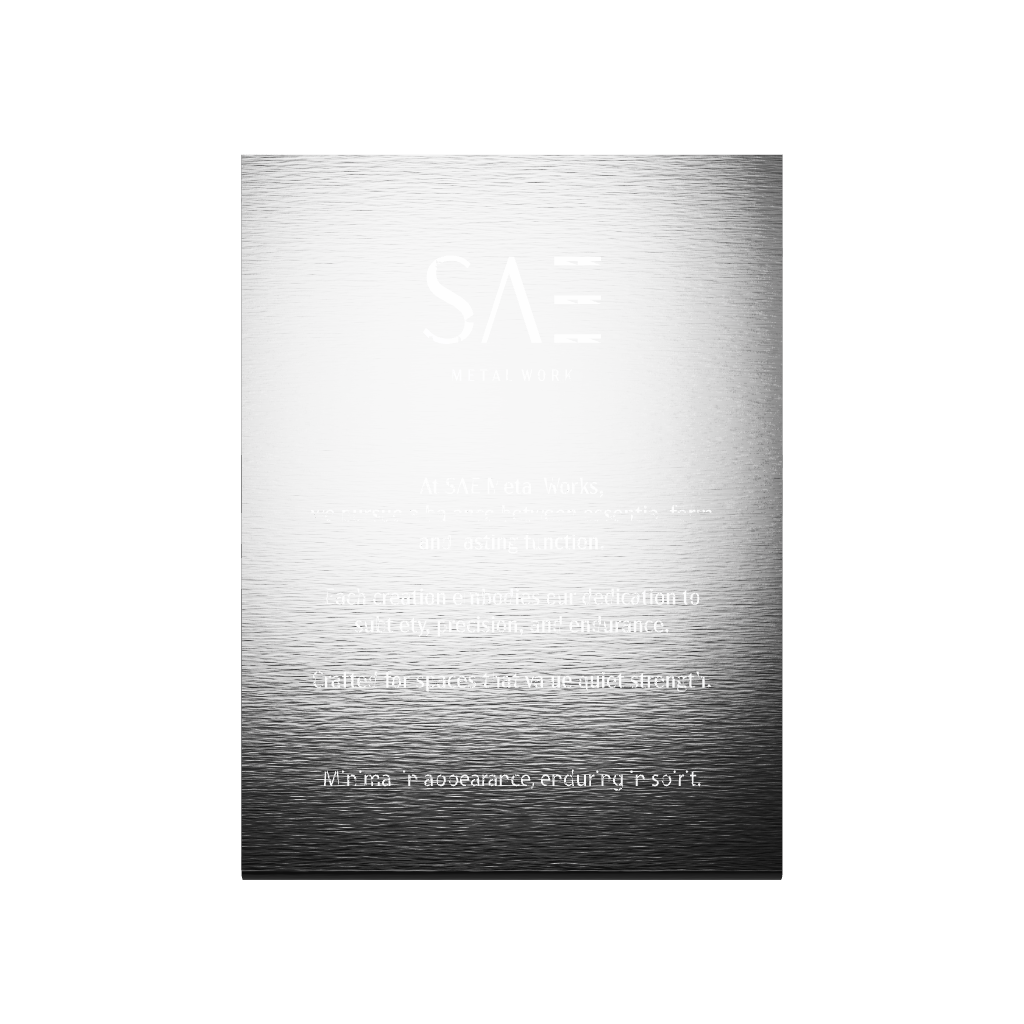 Stainless steel freestanding A5 tabletop sign, black, 170×60×230mm

